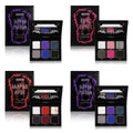 Afflano Goth Eyeshadow Palette Bundle – 4-Palette Set of Bold Matte & Shimmer Shades