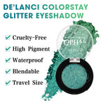 DE'LANCI Rainbow Multichrome Chameleon Eyeshadow  #3D Teal Mermaid-DE'LANCI