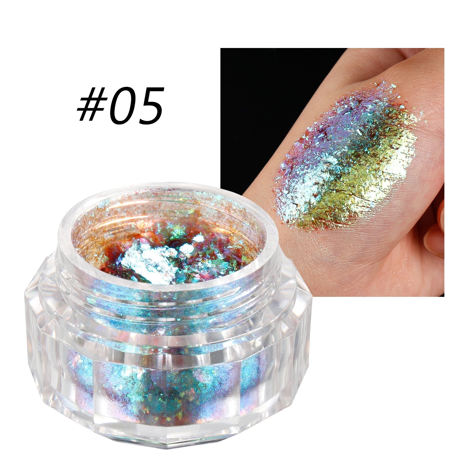 6 Colors Cosmetics Chameleon Flakes Eye Shadow For Choice