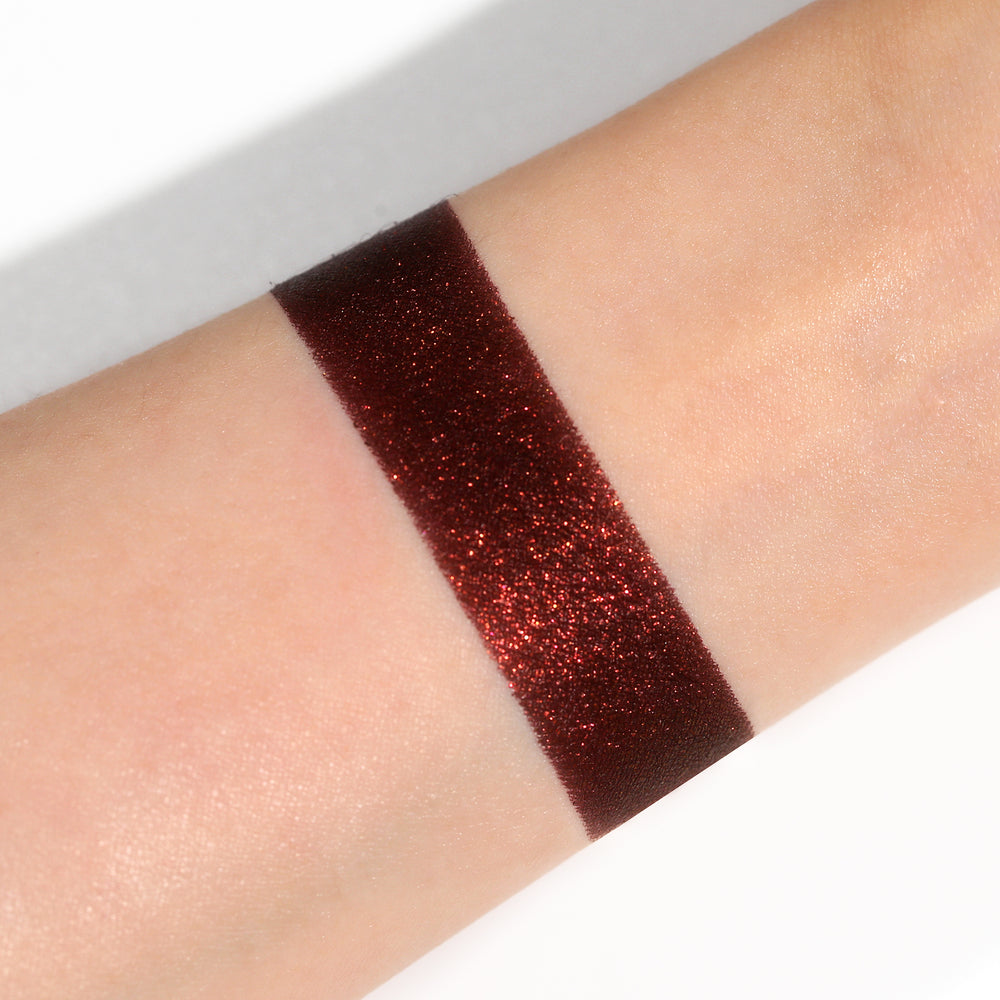 DE'LANCI Sparkle Red Glitter Eyeshadow Singles | Buildable High-Shine Shades