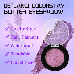 DE'LANCI Rainbow Multichrome Chameleon Eyeshadow  #4C Lavender-DE'LANCI