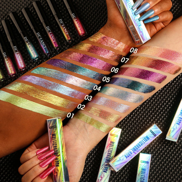 DE'LANCI Glitter Chameleon Lip Gloss-DE'LANCI