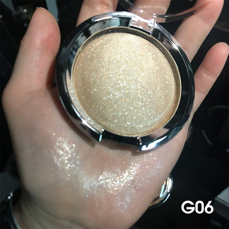 Golden Hour Bouncy Highlighter – Warm Champagne Gold, Cream-to-Powder Radiance (G06)