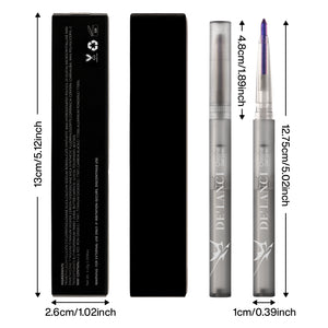 DE'LANCI Alter Realm Chrome Gel Liner - Metallic & Multichrome Waterproof Gel Eyeliner Pencil