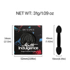 DE'LANCI Matte Single Eyeshadow #Midnight Obsidian