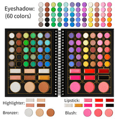DE'LANCI NEW 78 Colors Mixing Makeup Palette Just Dance-DE'LANCI