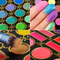 DE'LANCI NEW 78 Colors Mixing Makeup Palette Just Dance-DE'LANCI