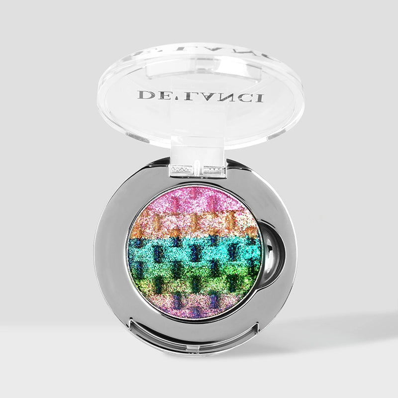 Multichrome Rainbow #11 Cosmic Taffy Woven Eyeshadow – Ultra-Sparkling, High-Shift Pan