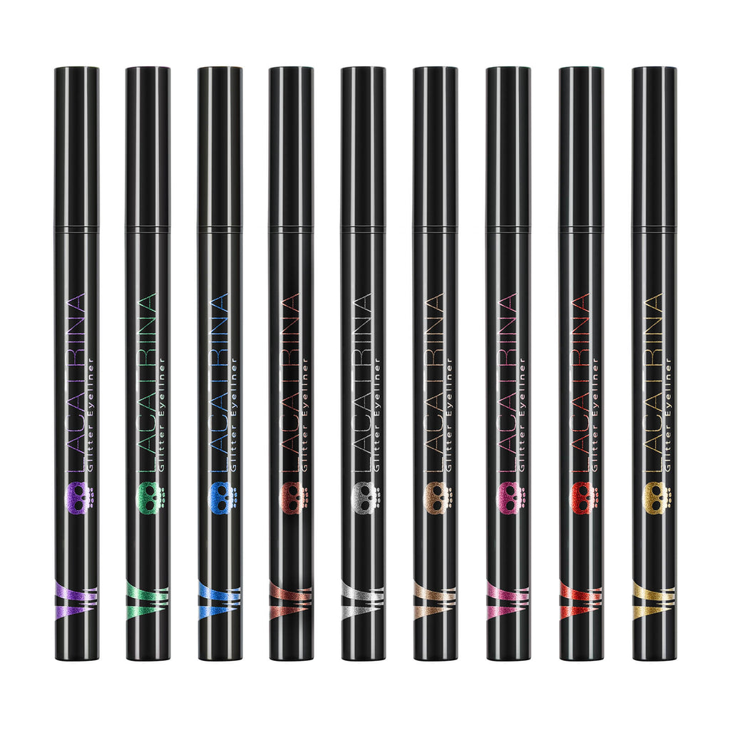 DE‘LANCI LA CATRINA 3 Color /set Glitter Liquid Eyeliner-DE'LANCI
