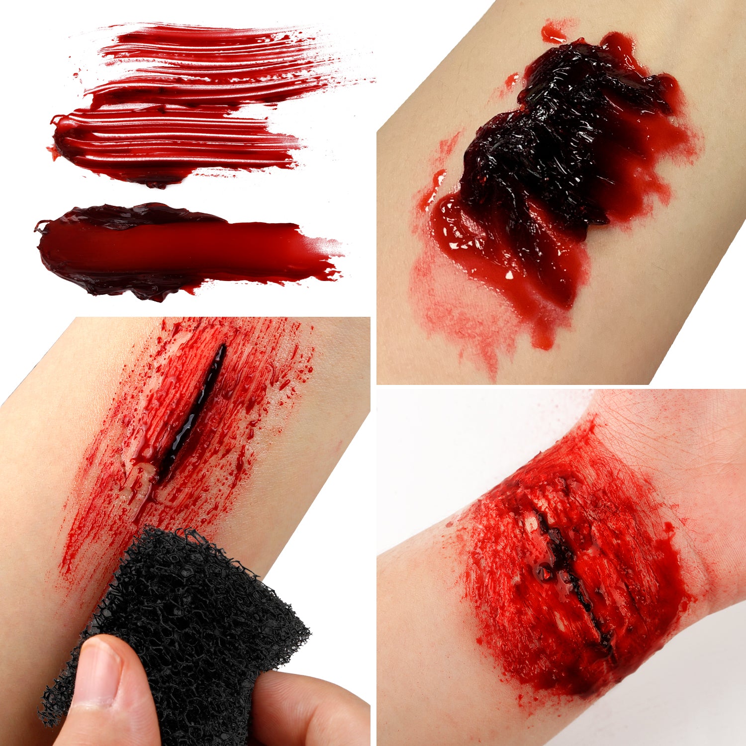 Fake Blood Set – 3PCS Halloween SFX Kit