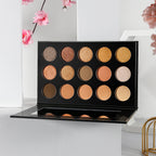DE'LANCI 15 Color Nude Bronzed Eyeshadow Makeup Pallete