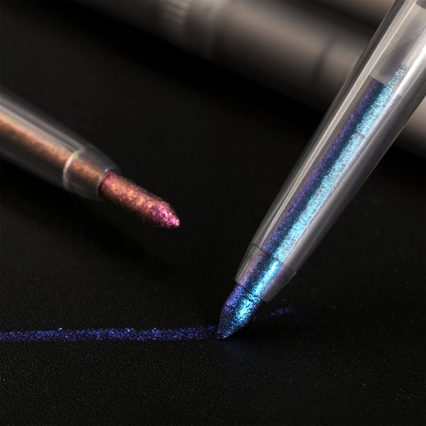 DE'LANCI Alter Realm Chrome Gel Liner - Metallic & Multichrome Waterproof Gel Eyeliner Pencil