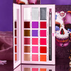 DE'LANCI 18 Colors La Catrina Lipstick Palette-DE'LANCI