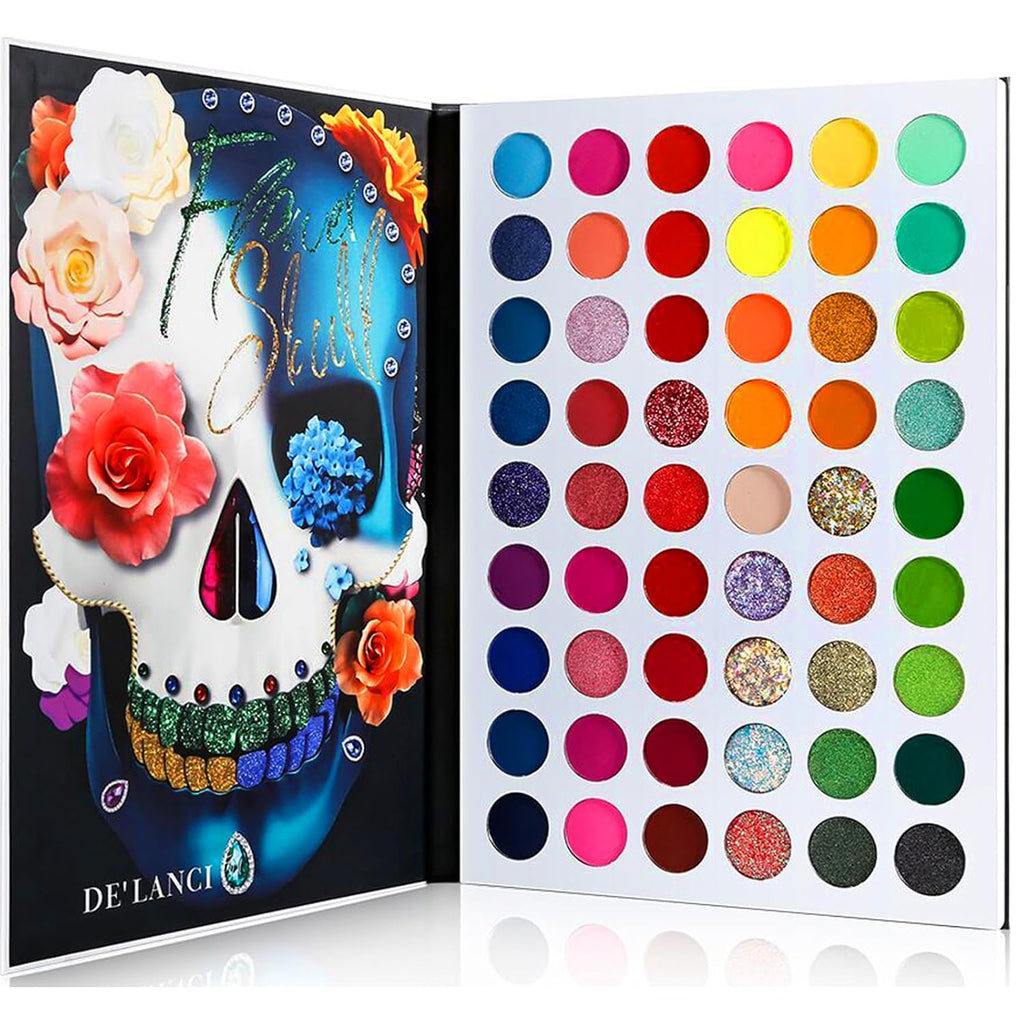 DE'LANCI 54 Colors La Catrina Palette For Pride Month