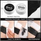 Black White Face Paint Body Painting-DE'LANCI