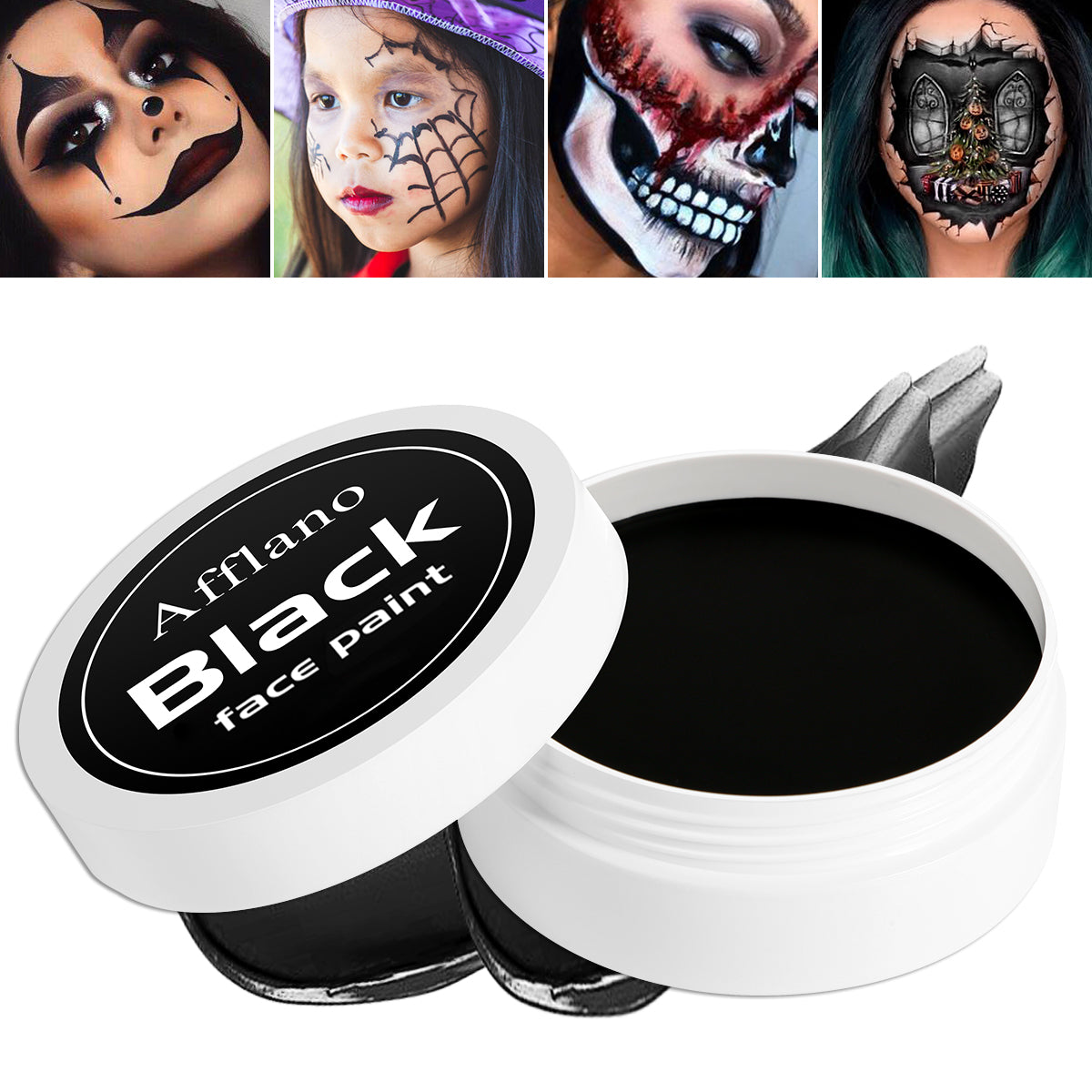 Afflano Face Paint –30g | Halloween, Cosplay & Kids Party Makeup