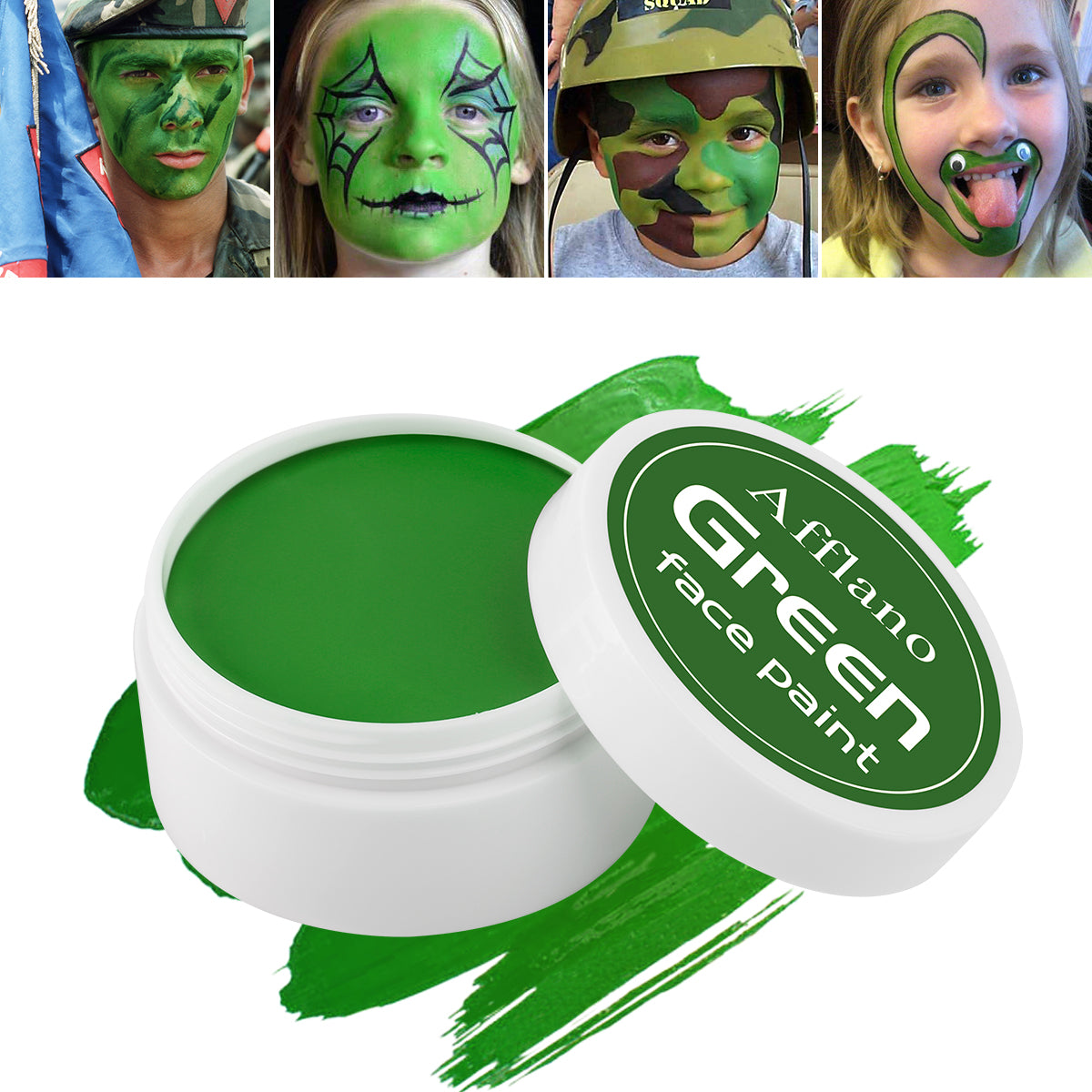Afflano Face Paint –30g | Halloween, Cosplay & Kids Party Makeup