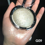 DE’LANCI 10-Color Highlighter  – Multi-Dimensional Glow, Long-Lasting Shimmer for Face & Body