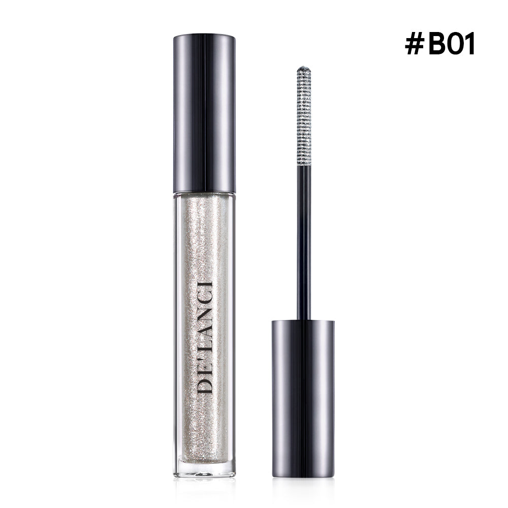 DE’LANCI ChromaLash™ Multichrome Mascara Topper – Color-Shifting Shimmer Lash Coat, 14 Shades