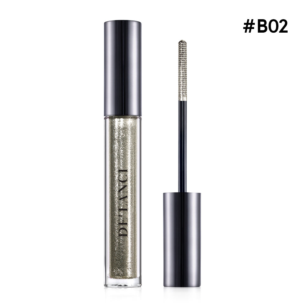 DE’LANCI ChromaLash™ Multichrome Mascara Topper – Color-Shifting Shimmer Lash Coat, 14 Shades
