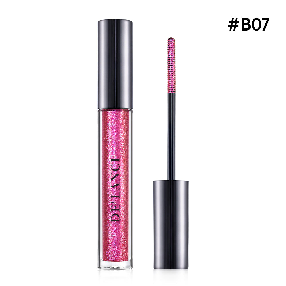 DE’LANCI ChromaLash™ Multichrome Mascara Topper – Color-Shifting Shimmer Lash Coat, 14 Shades