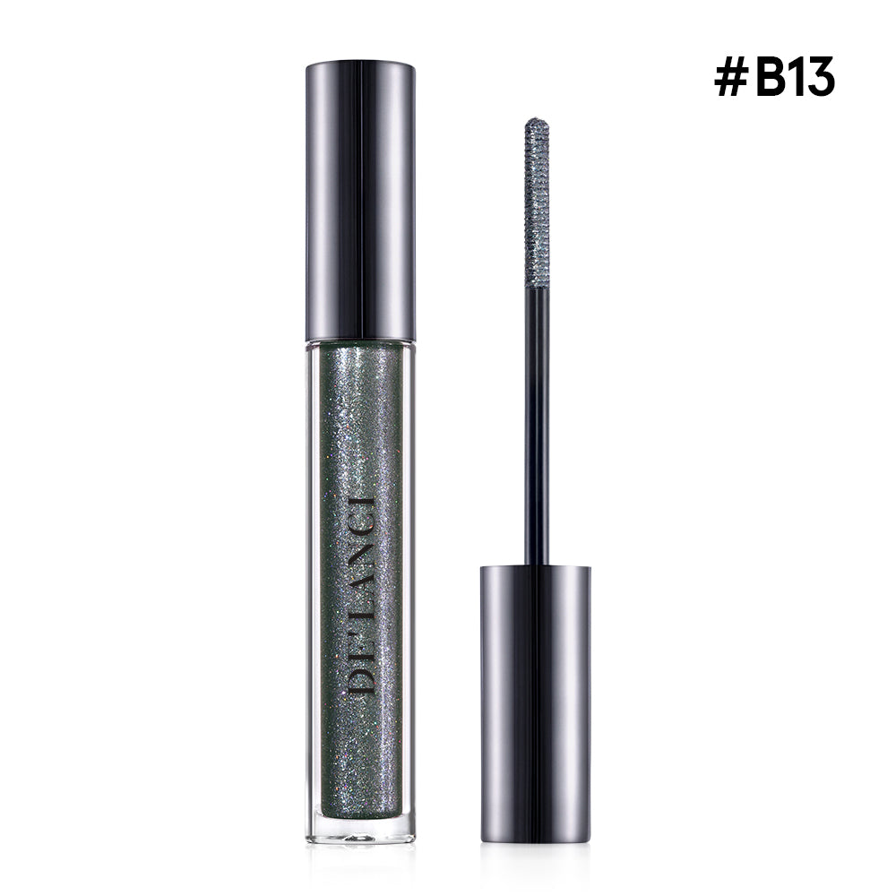 DE’LANCI ChromaLash™ Multichrome Mascara Topper – Color-Shifting Shimmer Lash Coat, 14 Shades