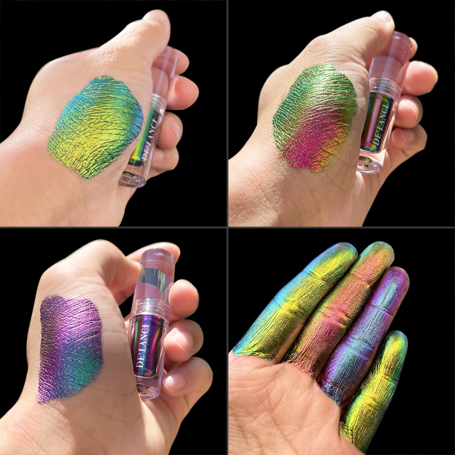 DE'LANCI Multichrome Chameleon Liquid Eyeshadow-DE'LANCI