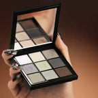 DE'LANCI Doomsday Wasteland Matte Grey Brown Eyeshadow Palette – 9 Neutral Shades