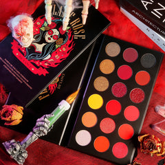DE'LANCI New Flame Rose Eyeshadow Palette-18Color-DE'LANCI
