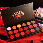 DE'LANCI New Flame Rose Eyeshadow Palette-18Color-DE'LANCI
