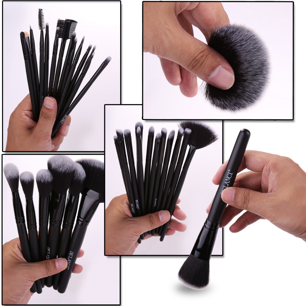 DE'LANCI Professional Brushes Makeup 32 pcs Cosmetic Kit-DE'LANCI