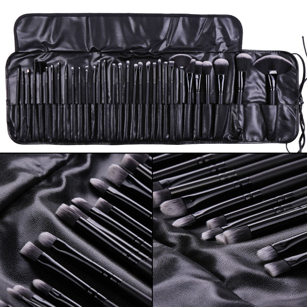 DE'LANCI Professional Brushes Makeup 32 pcs Cosmetic Kit-DE'LANCI