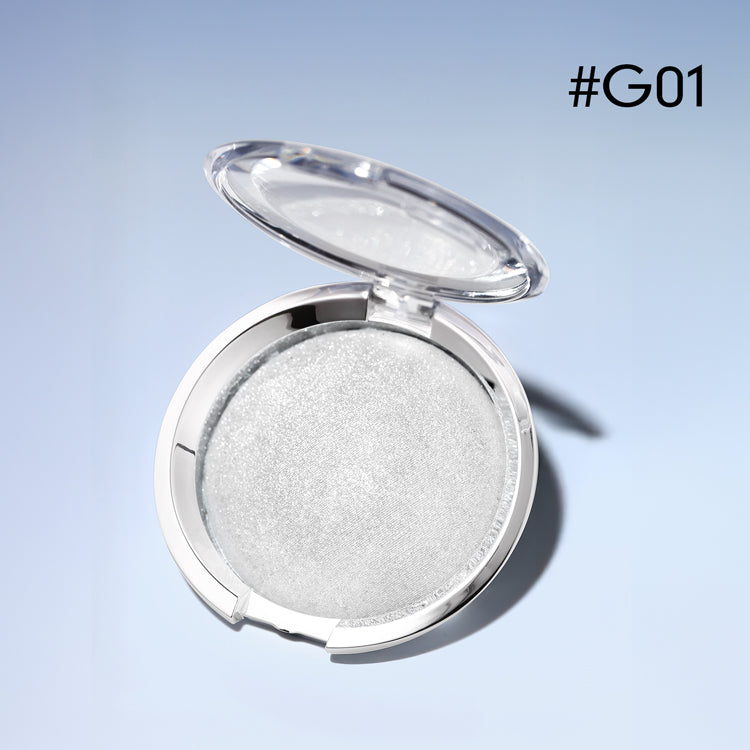 Moonlit Veil Bouncy Highlighter - Icy White Diamond Glow (G01)