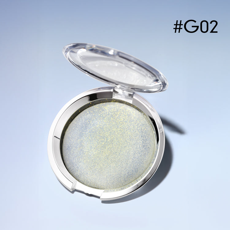 Aurora Frost Duochrome Highlighter - Golden-Blue Polar Shift (G02)