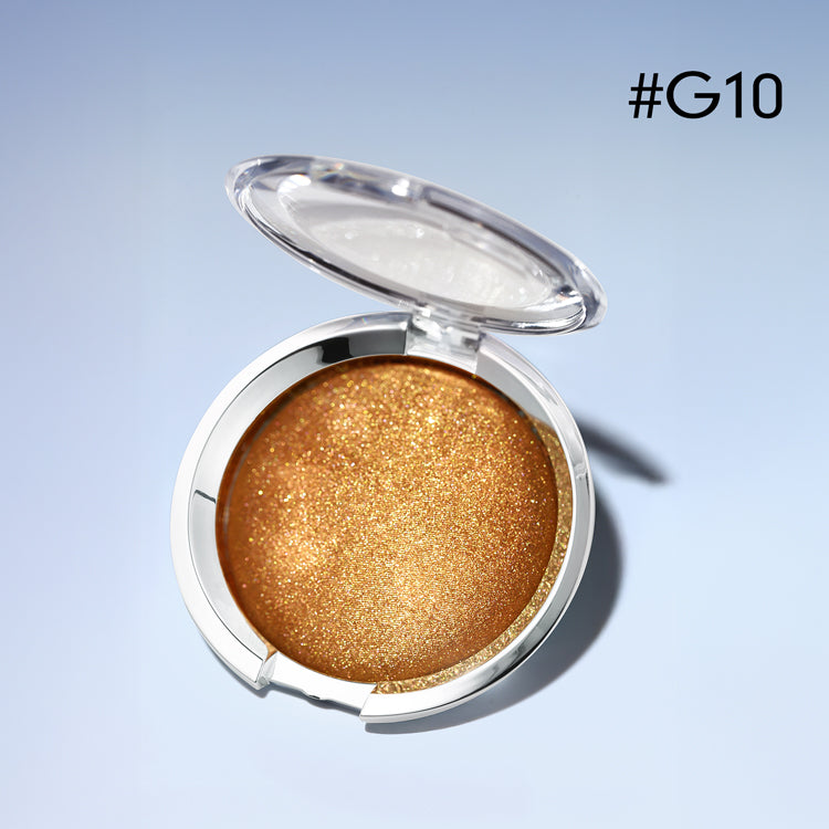 Solar Flame Radiant Highlighter - Fiery Orange-Gold Glow (G10)