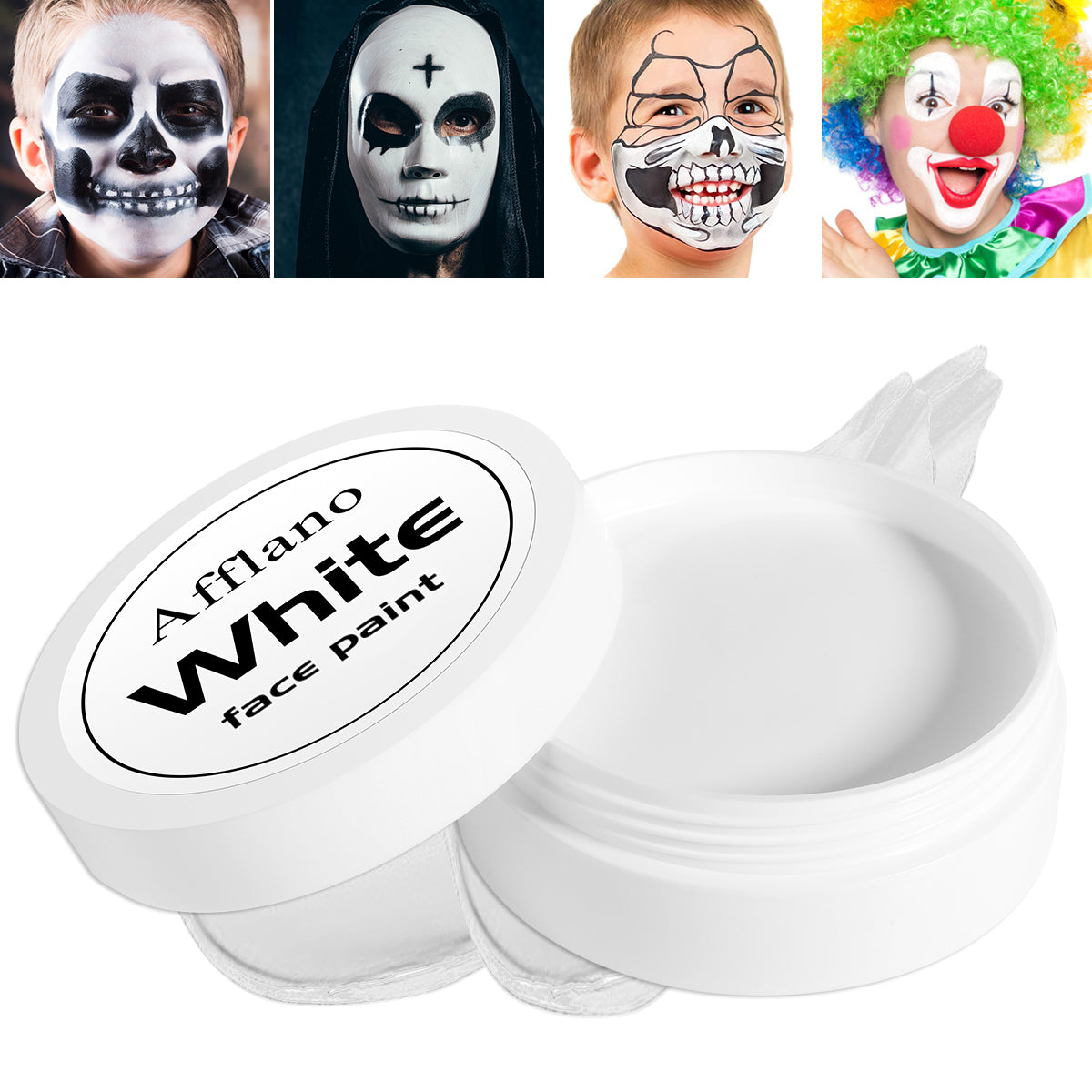 Afflano Face Paint –30g | Halloween, Cosplay & Kids Party Makeup