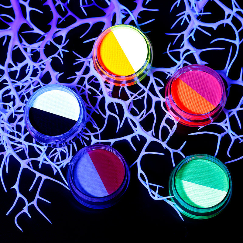 Face & Body Panit UV Split Cake Neon Body Painting Kit