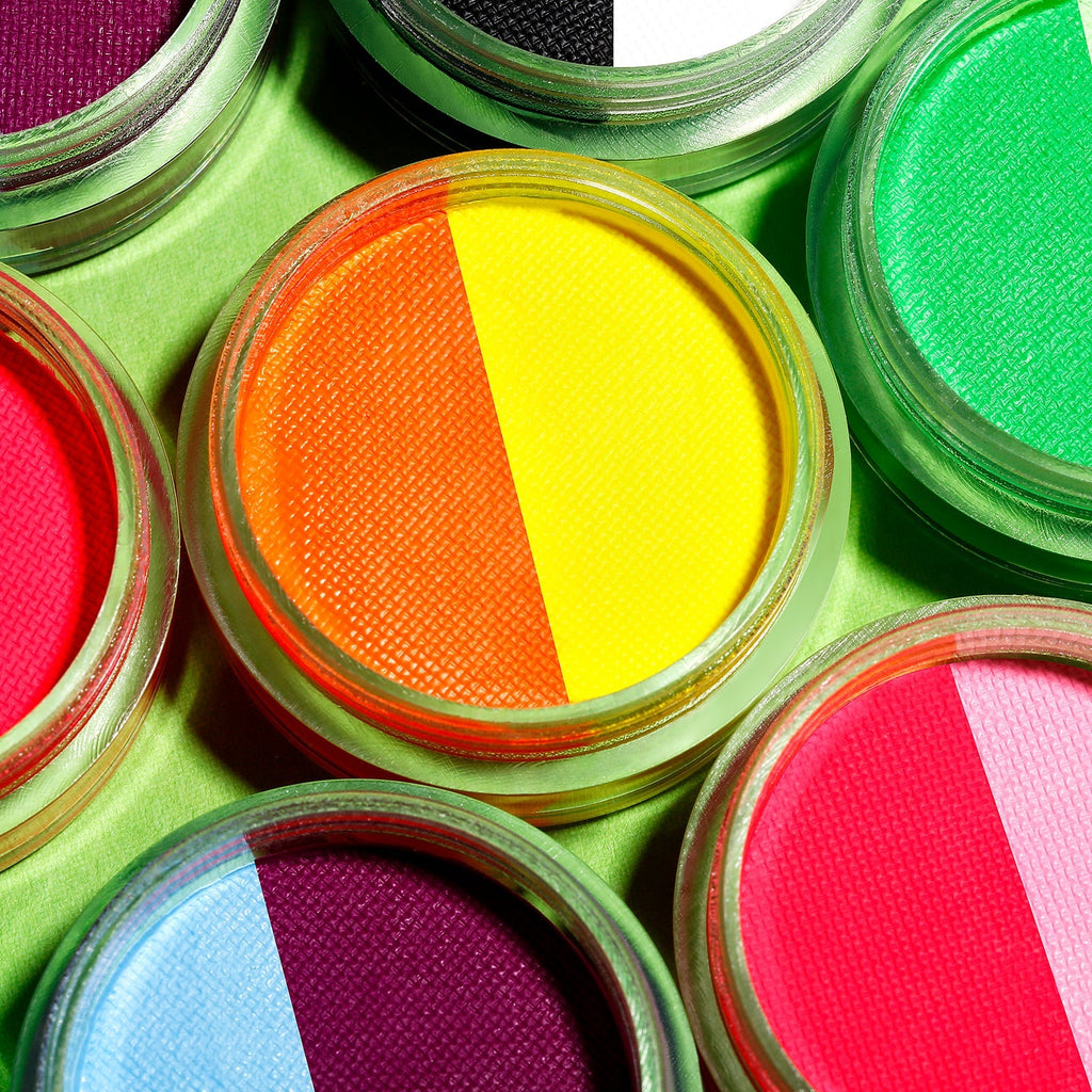 Face & Body Panit UV Split Cake Neon Body Painting Kit