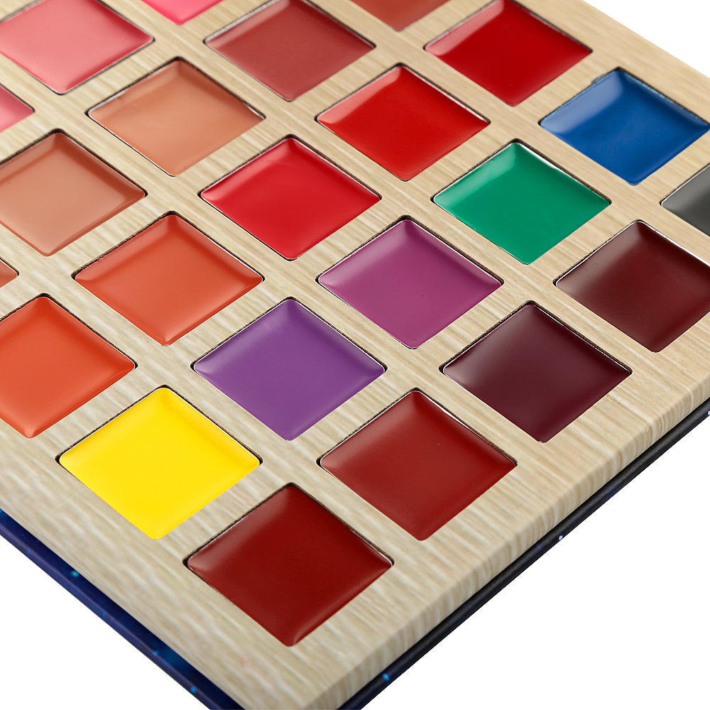 DE'LANCI 25 Color Matte Multi Shade Lip Palette-DE'LANCI