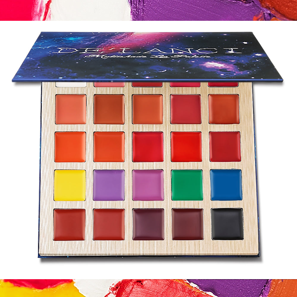 DE'LANCI 25 Color Matte Multi Shade Lip Palette-DE'LANCI