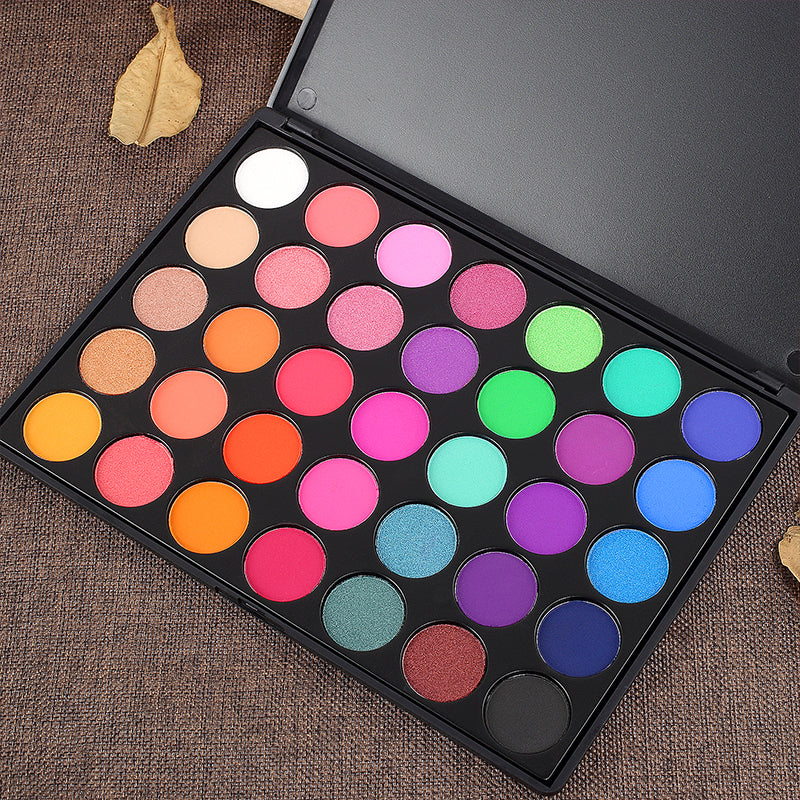 DE'LANCI 35 Colors Matte Shimmer Eyeshadow Makeup Palette