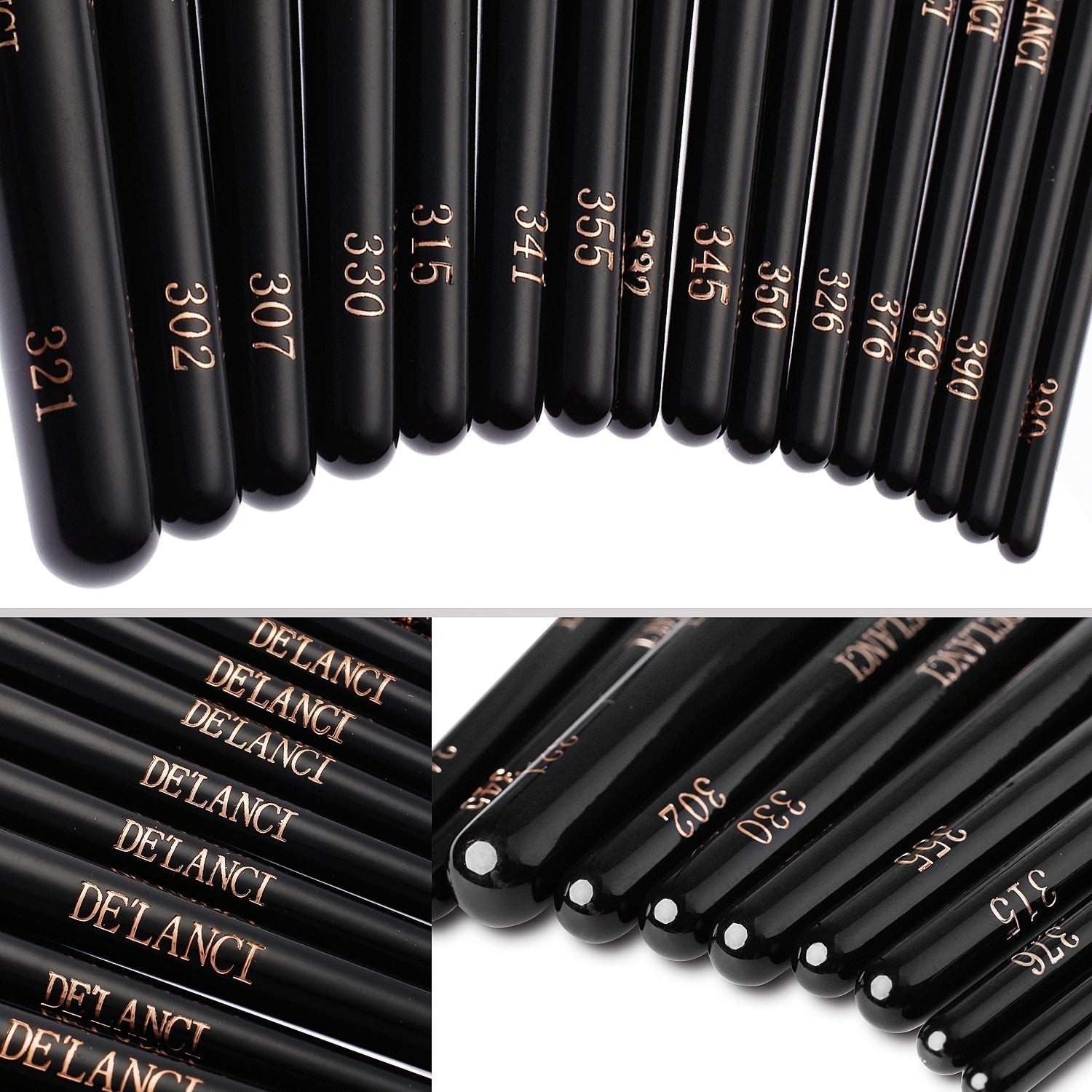 DE'LANCI Windfall Brush Set-DE'LANCI