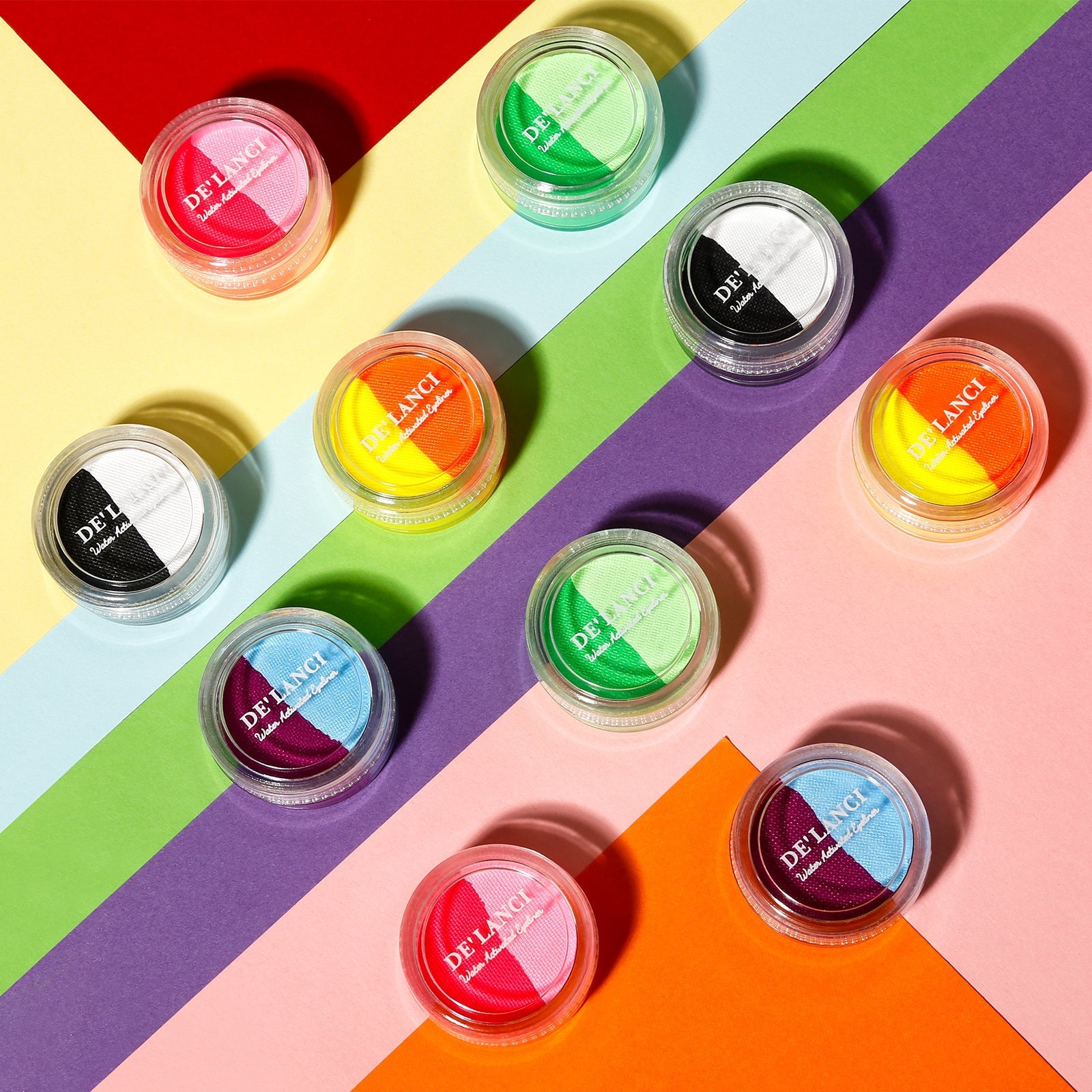 2 IN 1 Water Based Facial Pastel UV Neon Body Painting Cream